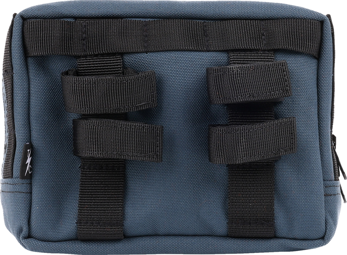 THRASHIN SUPPLY CO. Handlebar Bag - Blue THB-0023