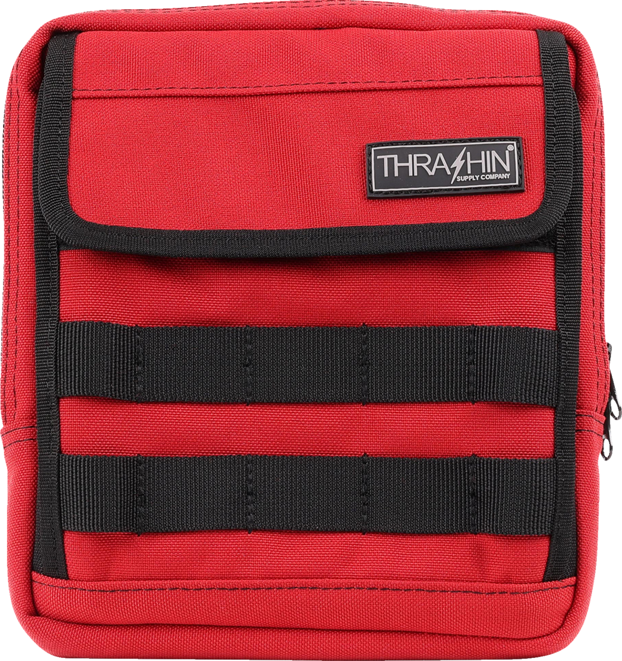THRASHIN SUPPLY CO. Handlebar Bag Slim - Red THB-0034