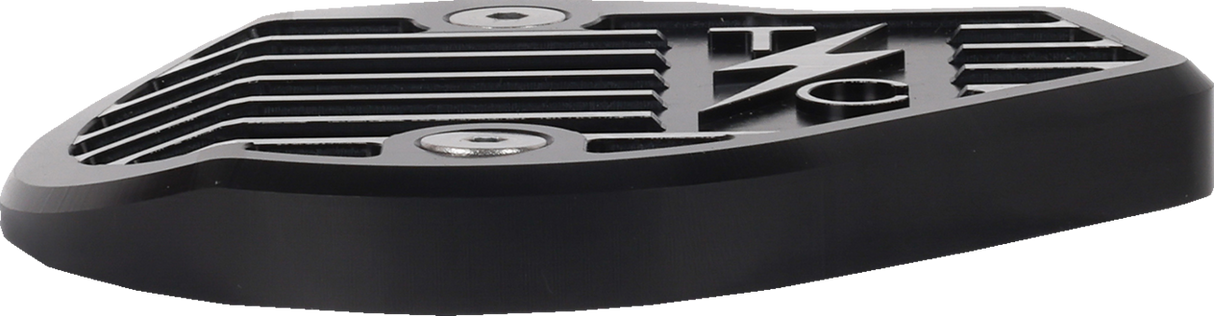 THRASHIN SUPPLY CO. Cam Cover - Gen 2 - Finned - Twice Cut - Black - M8 TSC-3029-4