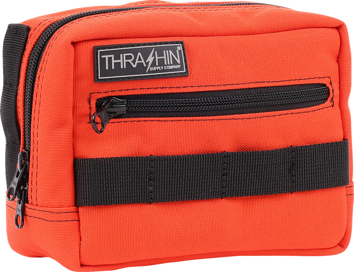 THRASHIN SUPPLY CO. Handlebar Bag - Orange THB-0025