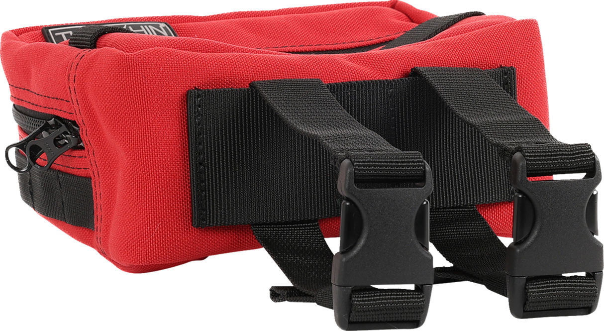 THRASHIN SUPPLY CO. Handlebar Bag - Red THB-0015