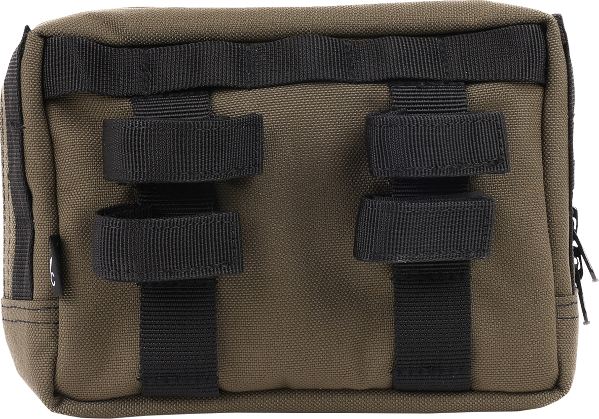 THRASHIN SUPPLY CO. Handlebar Bag - Green THB-0007