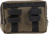 THRASHIN SUPPLY CO. Handlebar Bag - Green THB-0007
