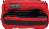 THRASHIN SUPPLY CO. Handlebar Bag Plus - Red THB-0017