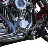 THRASHIN SUPPLY CO. Cam Cover - Gen 2 - Finned - Chrome - M8 TSC-3029-3
