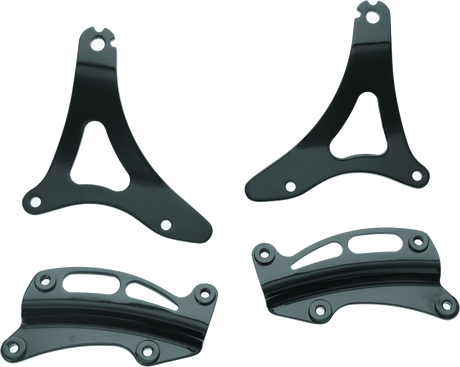 Kuryakyn Quick Release Attachment Point Kit 14-Up Touring Models Black - Cycle City Outdoors