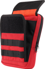 THRASHIN SUPPLY CO. Handlebar Bag Slim - Red THB-0034
