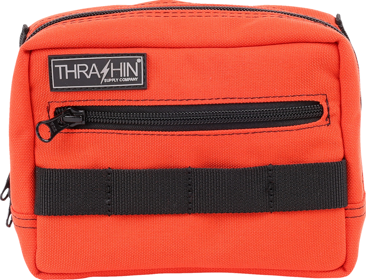 THRASHIN SUPPLY CO. Handlebar Bag - Orange THB-0025