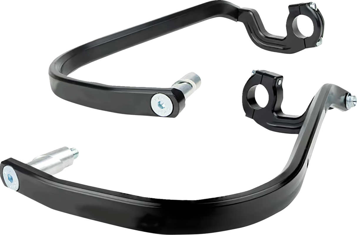 MOOSE OFFROAD Evo 2 Black Debris Deflectors with Tapered Clamp Set 50-5218B