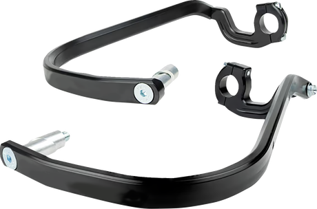 MOOSE OFFROAD Evo 2 Black Debris Deflectors with Tapered Clamp Set 50-5218B