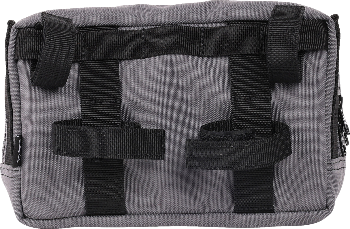 THRASHIN SUPPLY CO. Handlebar Bag Plus - Gray THB-0018