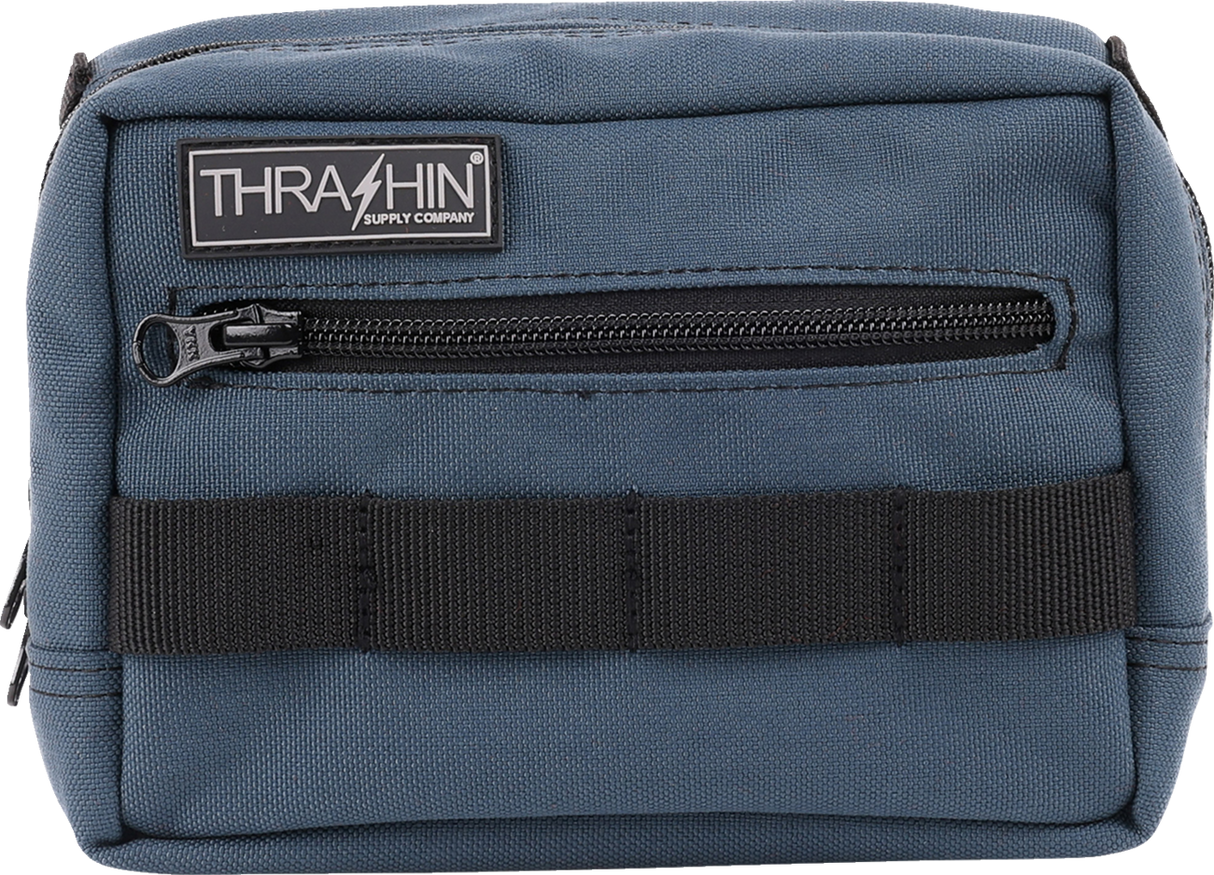 THRASHIN SUPPLY CO. Handlebar Bag - Blue THB-0023