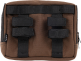 THRASHIN SUPPLY CO. Handlebar Bag - Brown THB-0006