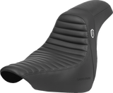 SADDLEMEN Pro Series SDC Performance Seat - SC81829T - Tuck-n-Roll/Carbon Fiber - Gripper - FL/FX '18-'24