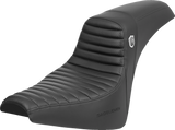 SADDLEMEN Pro Series SDC Performance Seat - Tuck-n-Roll/Carbon Fiber - Gripper - FX '18-'24 SC81830T