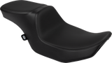 DRAG SPECIALTIES Predator 2-Up Seat - Smooth Solar Leather - FLTR/FLHX '23-'24 - Part 4692E