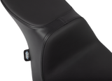 DRAG SPECIALTIES Predator 2-Up Seat - Smooth Solar Leather - FLTR/FLHX '23-'24 - Part 4692E