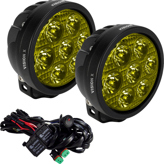Vision X Light Cannon - Spot Beam - Selective Yellow Lens 9957807