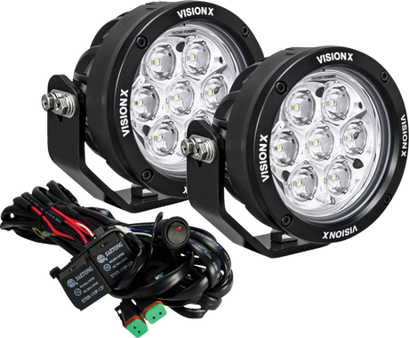 Vision X Light Cannon - CG2 - 4-3/4" - Multi LED - Clear Lens 9907437