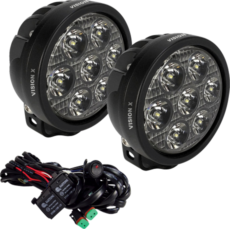 Vision X Light Cannon - Spot Beam - Clear Lens 9956237