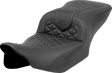 SADDLEMEN RoadSofa* Tri Gripper Seat - Standard Reach - No Backrest - FLH/FLT '23-'24 823-07-21000