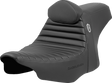 SADDLEMEN Pro Series SDC Performance Seat - Tuck-n-Roll - w/ Backrest - FLH/FLT '23-'24 SC82307TB
