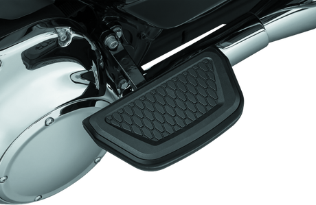 Kuryakyn Hex Passenger Board Inserts Black - Cycle City Outdoors