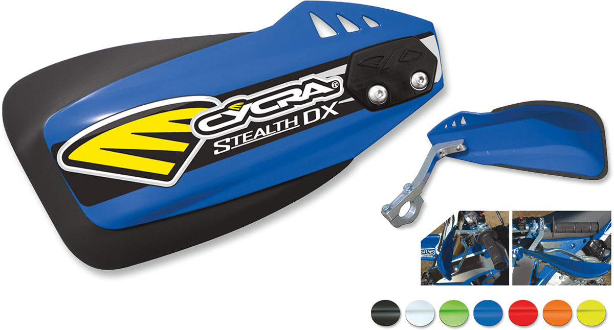 Cycra 1CYC-0025-62X Stealth DX Racer Pack - Blue | Off-Road
