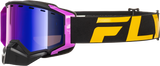 Zone Elite Sn Goggle Blk/Pink W/Pur Mir/Plrzd Rose Lens