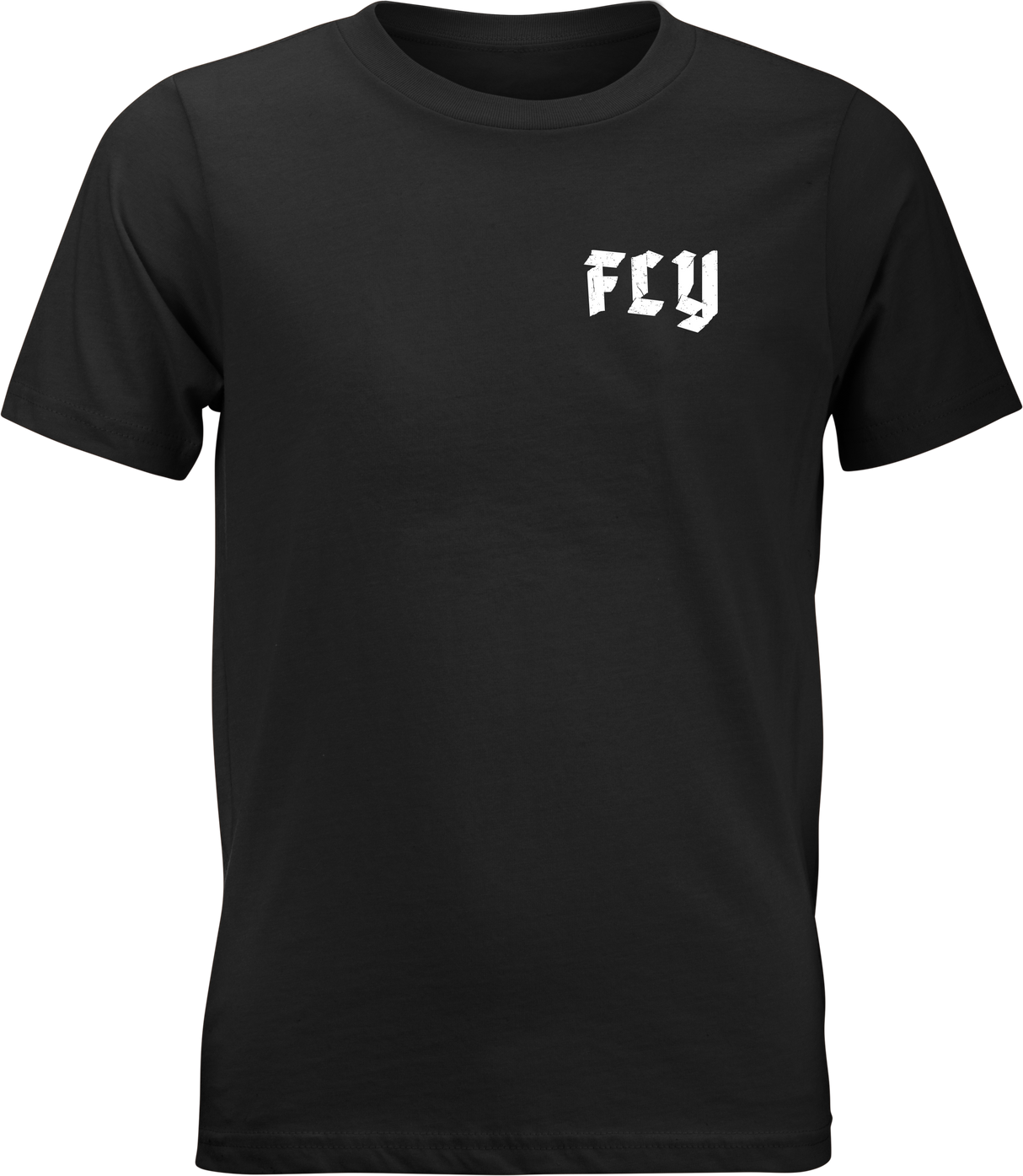 Youth Fly Moto Mind Tee Black Ym - Cycle City Outdoors