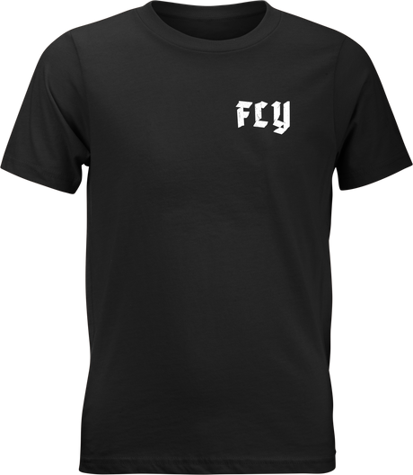 Youth Fly Moto Mind Tee Black Ym - Cycle City Outdoors