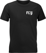Youth Fly Moto Mind Tee Black Yl - Cycle City Outdoors