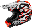 ARAI HELMETS VX-Pro4 Helmet - Flame - White - XL 0110-8958