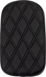 DRAG SPECIALTIES Rear Solo Seat - Wide - Double Diamond - Black Stitch - FLH/FLT '97-'23 4700B