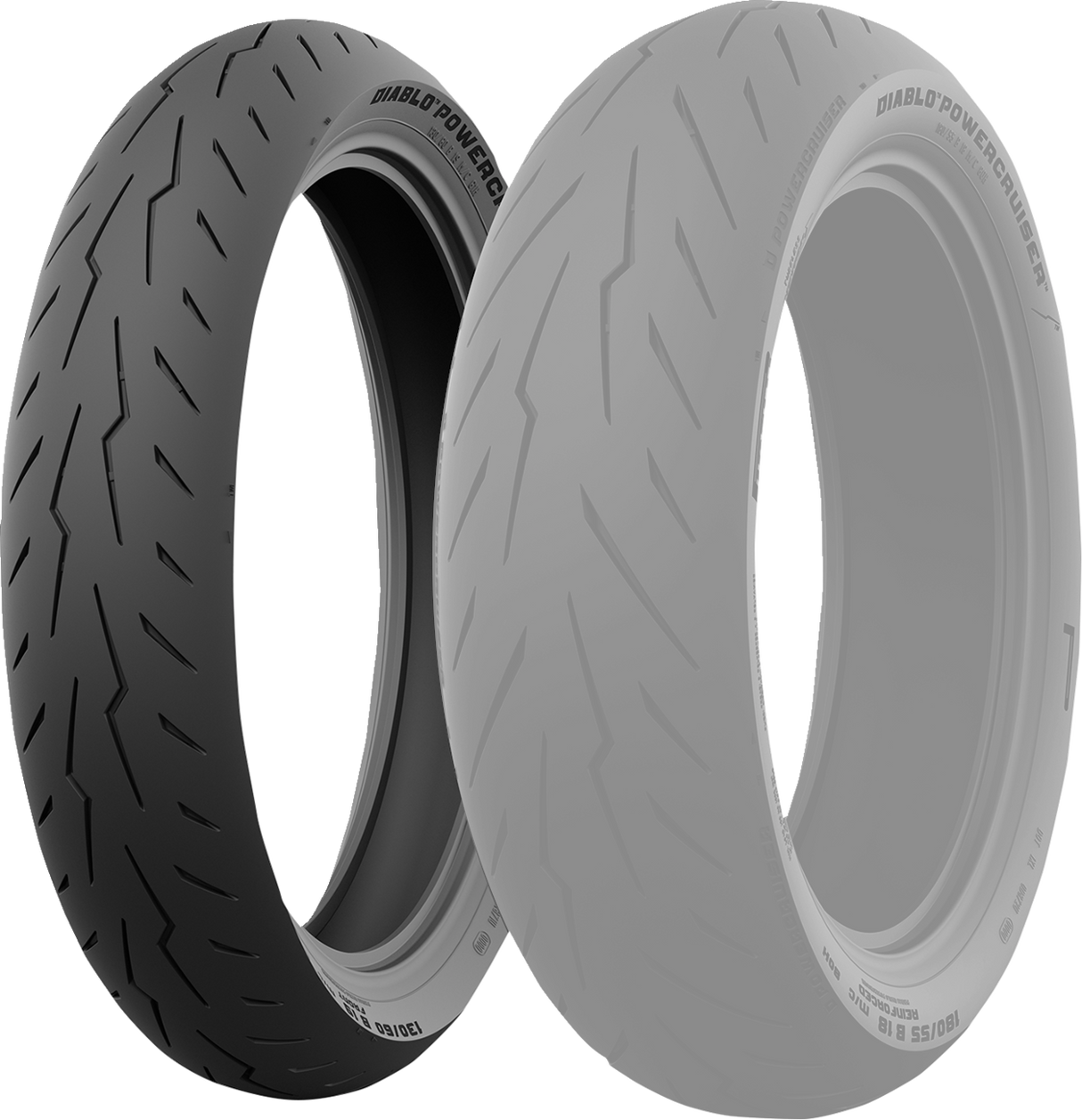 Pirelli Diablo Powercruiser Front Motorcycle Tire 130/60B21 63H