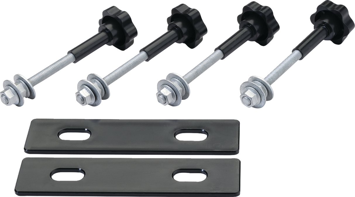 MOOSE OFFROAD Recovery/Traction Boards - Black - Pair Q15-6019B