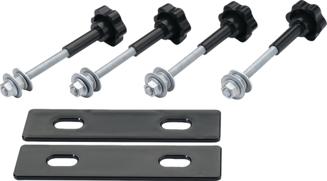 MOOSE OFFROAD Recovery/Traction Boards - Black - Pair Q15-6019B