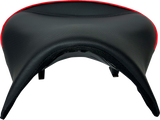 SHOW CHROME Ryker Combat Seat - Black w/ Red Trim - Can-Am Ryker 41-429