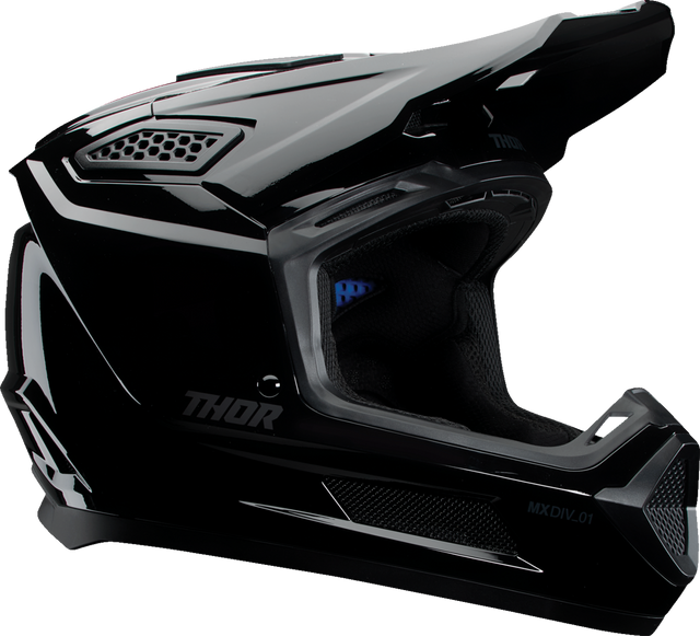 THOR Fleet Helmet - Blackout - Gloss Black - Medium 0110-8966