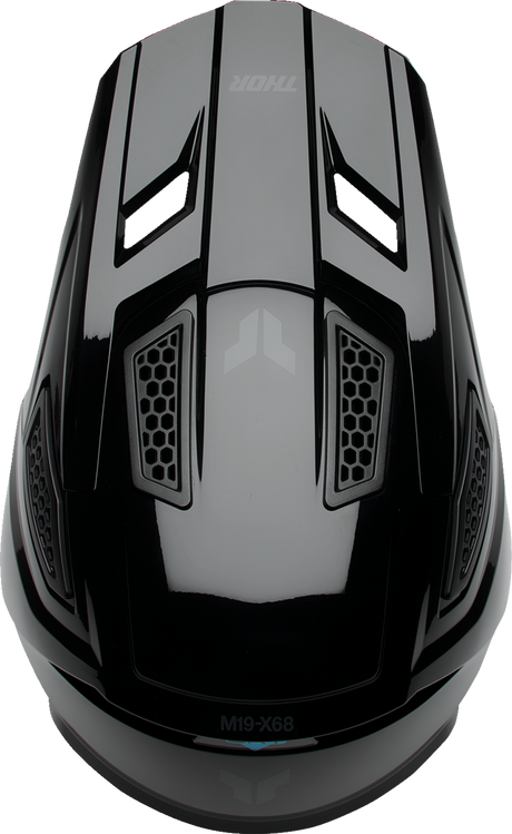 THOR Fleet Helmet - Blackout - Gloss Black - XS 0110-8964