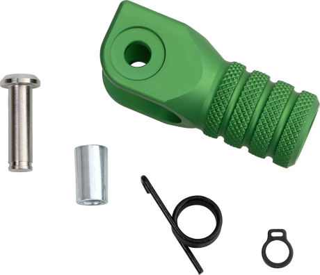 MOOSE OFFROAD Knurled Shift Lever Tip - 0 mm - Green 81-0000-02-30