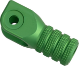 MOOSE OFFROAD Knurled Shift Lever Tip - 0 mm - Green 81-0000-02-30