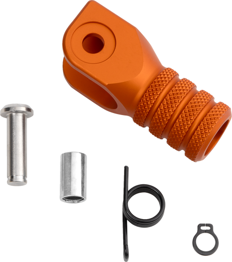 MOOSE OFFROAD Knurled Shift Lever Tip - 0 mm - Orange 81-0000-02-40