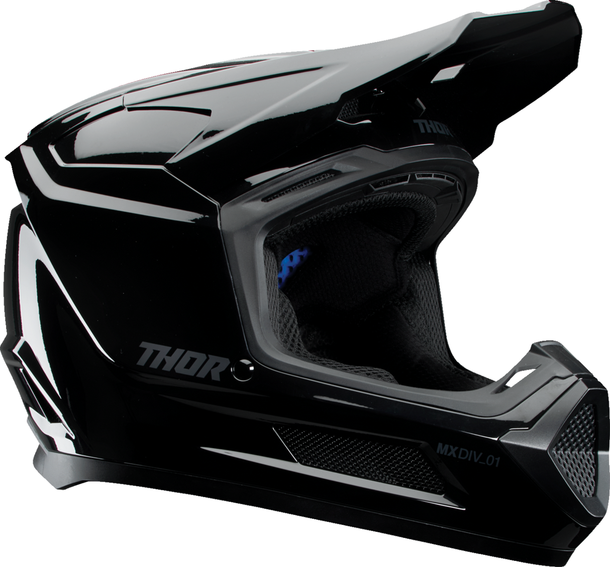 THOR Youth Fleet Helmet - Blackout - Gloss Black - Large 0111-1697