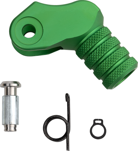 MOOSE OFFROAD Knurled Shift Lever Tip - 20 mm - Green 81-0000-10-30