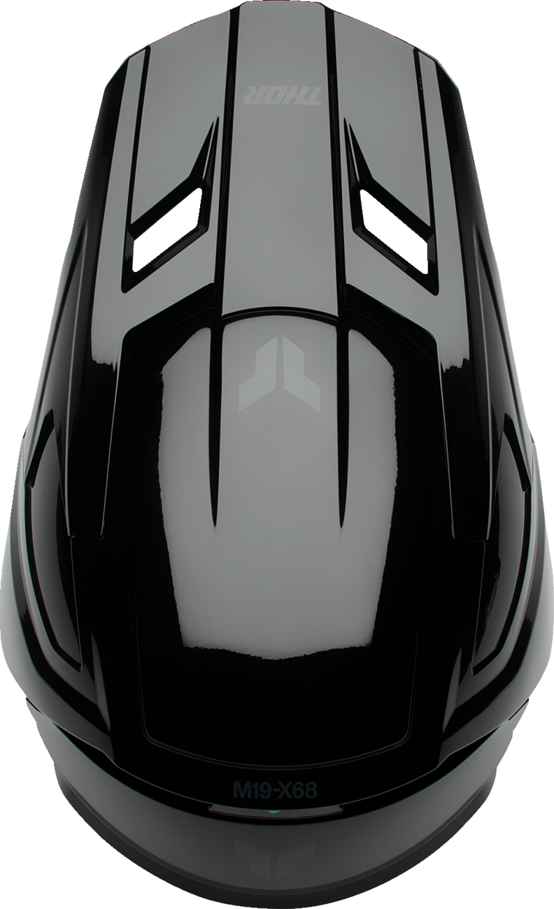 THOR Youth Fleet Helmet - Blackout - Gloss Black - Small 0111-1695