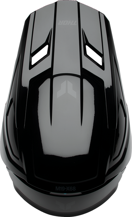 THOR Youth Fleet Helmet - Blackout - Gloss Black - Medium 0111-1696