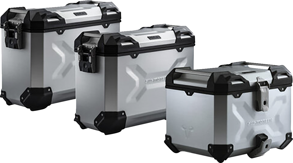 SW-MOTECH Adventure Luggage System - Silver - BMW 1250 GS Adventure '19-'24 ADV.07.664.75200/S