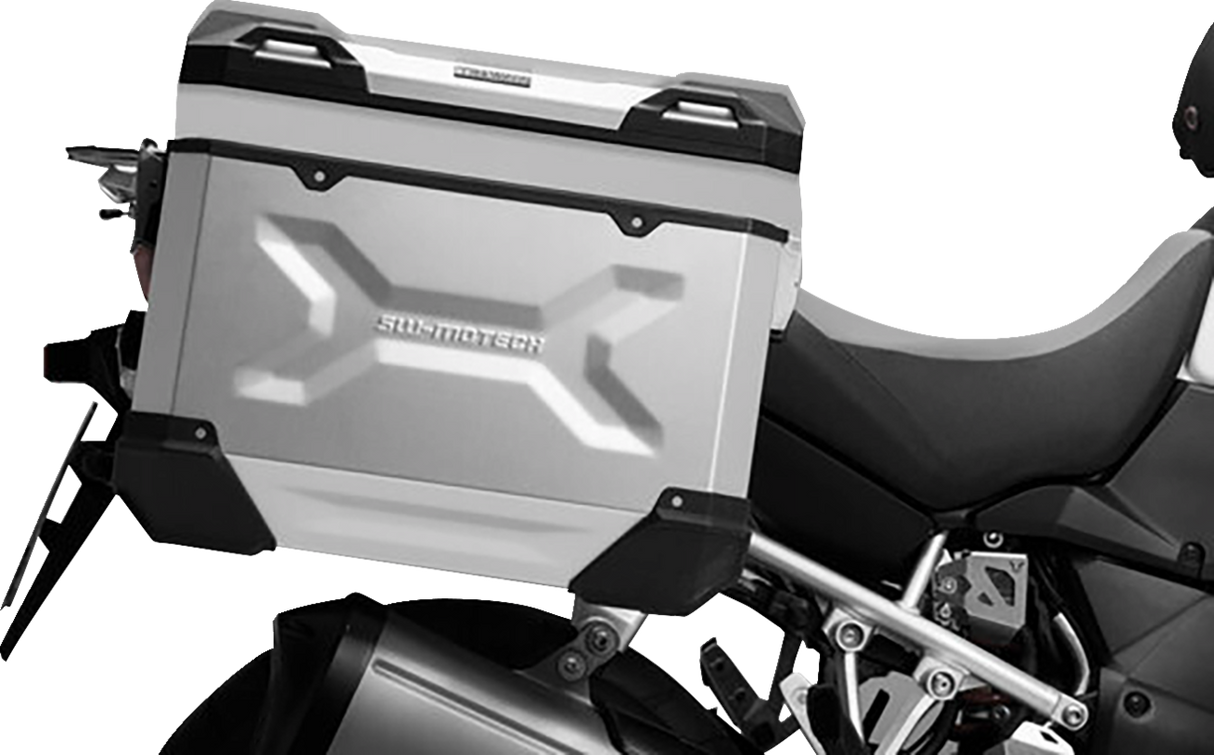 SW-MOTECH Adventure Luggage System - Silver - BMW 1250 GS/Adventure '21-'24 ADV.07.664.75300/S