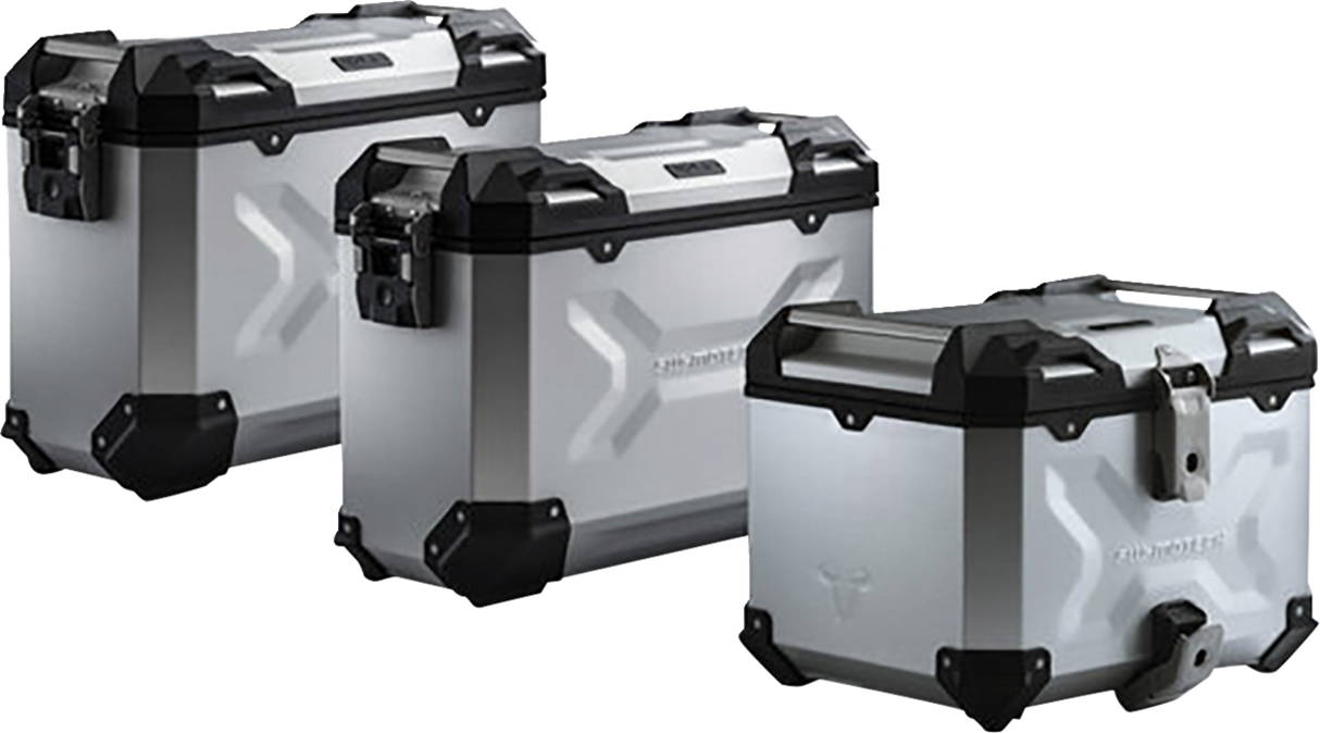 SW-MOTECH Adventure Luggage System - Silver - Honda NC750 '16-'20 ADV.01.699.75001/S